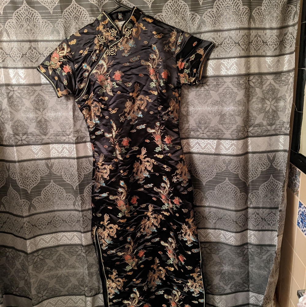 Qipao (Cheongsam) long Chinese dress